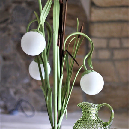 Anna von Lipa Hobnail Karaffe olivgrün 2 l