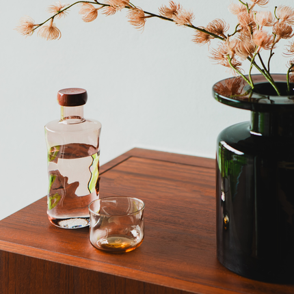 Paveau Tumbler-Glas Swirl Silt