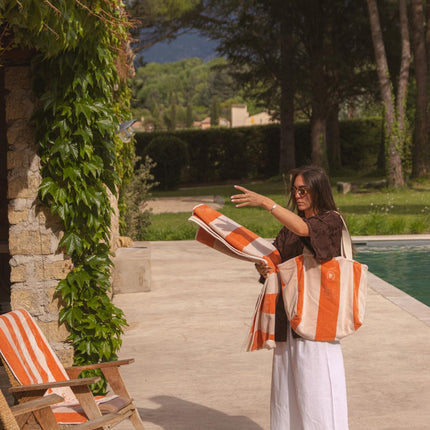 Place Reservee Strandkissen 30x40 cm Peach