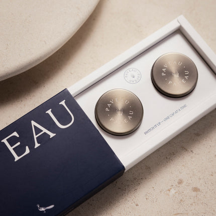 Paveau Flaschenverschluss chrom 2er-Set