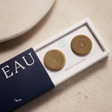 Paveau Flaschenverschluss gold 2er-Set