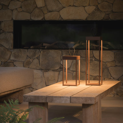 Qoozii Bali 30 LED-Outdoorlaterne rost