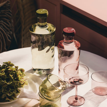 Paveau Tumbler-Glas Swirl Moss