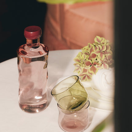 Paveau Tumbler-Glas Swirl Moss