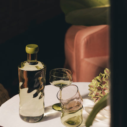 Paveau Tumbler-Glas Swirl Moss