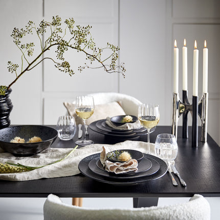 Lambert Müslischale Kaori Rochen-Optik schwarz