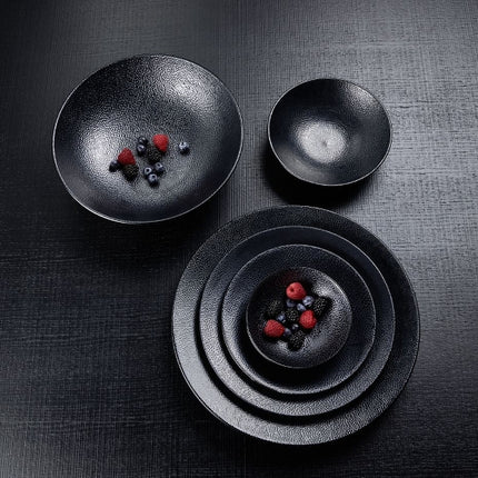 Lambert Teller Kaori Rochen-Optik schwarz 21 cm