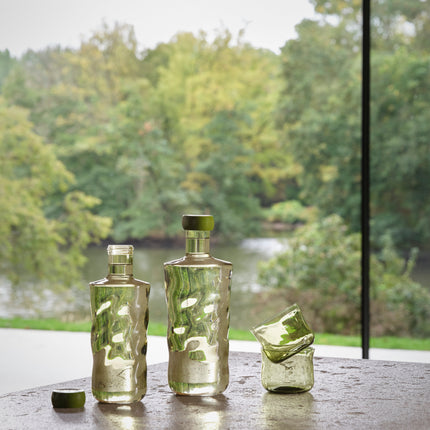 Paveau Tumbler-Glas Swirl Moss