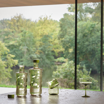 Paveau Coupe-Glas Swirl Moss