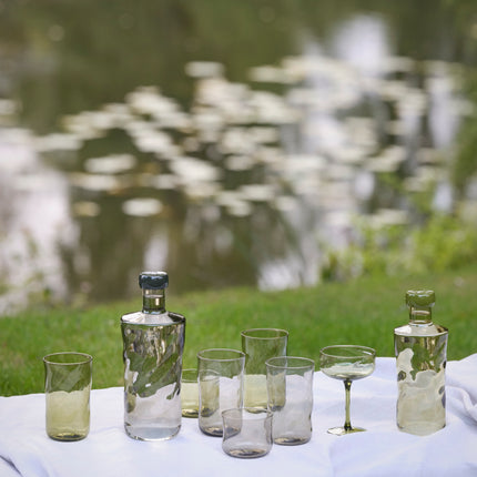 Paveau Coupe-Glas Swirl Moss