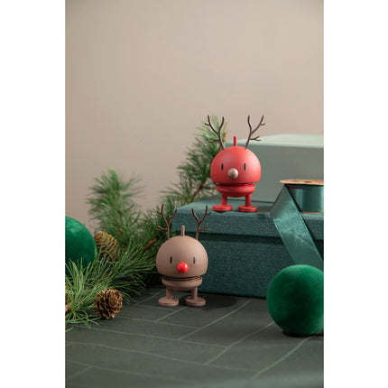 Hoptimist Soft Reindeer Bumble S schoko