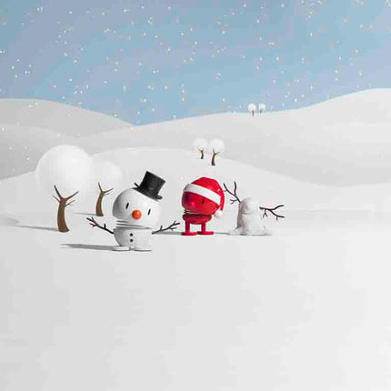 Hoptimist Snowman S white