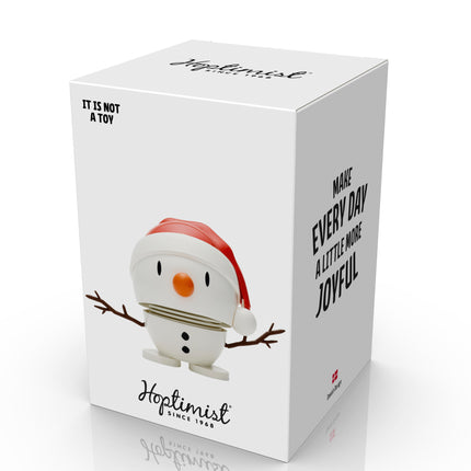 Hoptimist Santa Snowman S white
