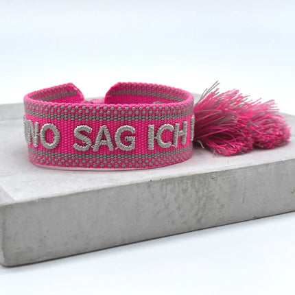 Parsley & Pepper Statement Armband Zu Vino sag ich nie no