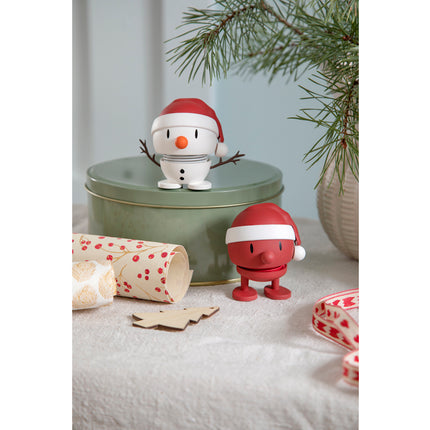 Hoptimist Soft Santa Snowman S white