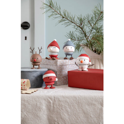 Hoptimist Soft Santa Snowman S white
