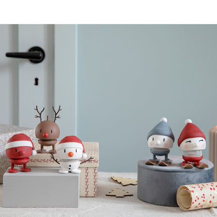 Hoptimist Soft Santa Snowman S white