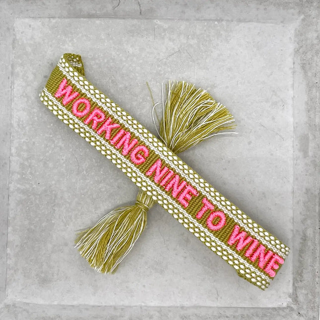 Parsley & Pepper Statement Armband Working nine to wine