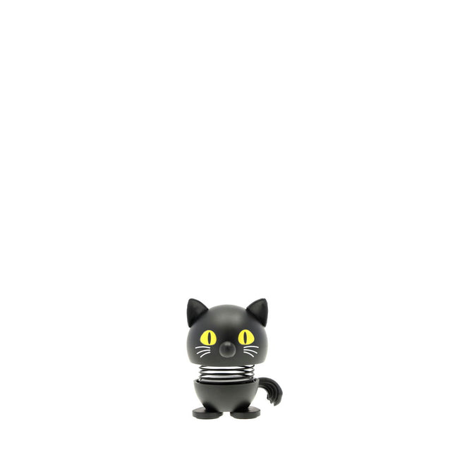 Hoptimist Katze Schwarz