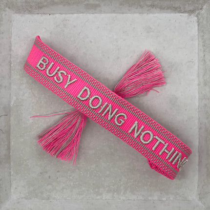 Parsley & Pepper Statement Armband Busy doing nothing