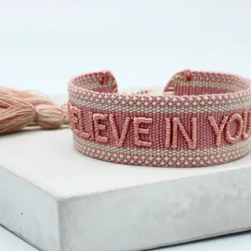 Parsley & Pepper Statement Armband Believe in yourself