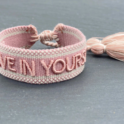 Parsley & Pepper Statement Armband Believe in yourself