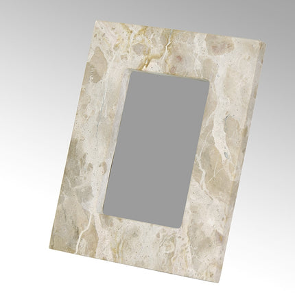 Lambert Bilderrahmen Phoenix, travertin natur für Fotos 10 x 15 cm