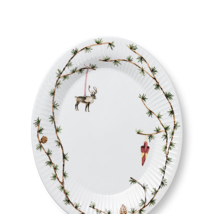 Kähler Ovale Schale Hammershøi 34x27 cm