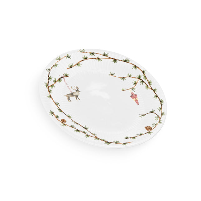 Kähler Ovale Schale Hammershøi 34x27 cm