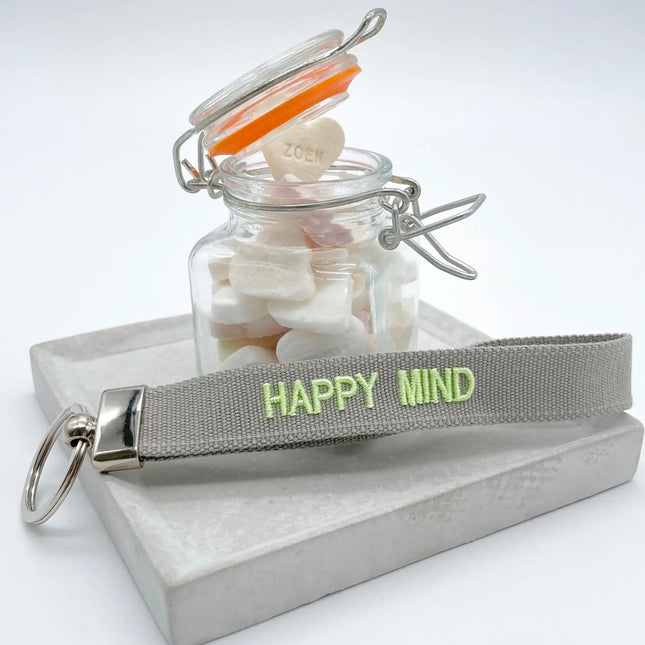 Parsley & Pepper Schlüsselanhänger Happy mind hellgrün