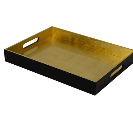 Albert L. Tablett schwarz-gold 40x30 cm