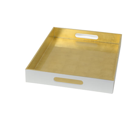 Albert L. Tablett weiß-gold 40x30 cm