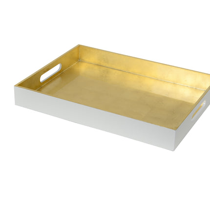 Albert L. Tablett weiß-gold 40x30 cm