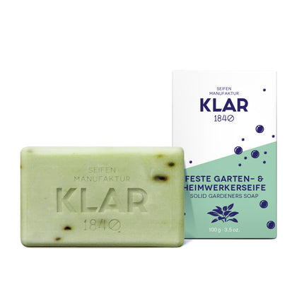 Klar Garten- Und Heimwerkerseife 100 g, palmölfrei