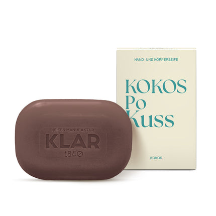 Klar Duschseife Kokos 135 g, palmölfrei