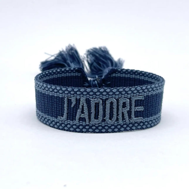 Parsley & Pepper Statement Armband J´adore navy