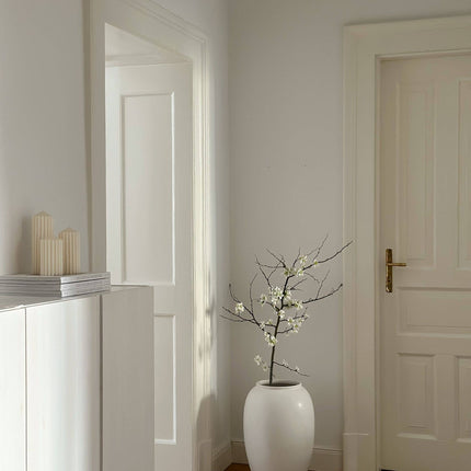 Skulptur Kerze Cremona – Rapswachs, H 16 cm