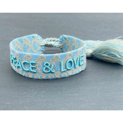 Parsley & Pepper Statement Armband Peace & Love