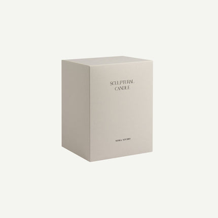 Skulptur Kerze Zoe – Rapswachs, H 11 cm