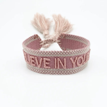 Parsley & Pepper Statement Armband Believe in yourself