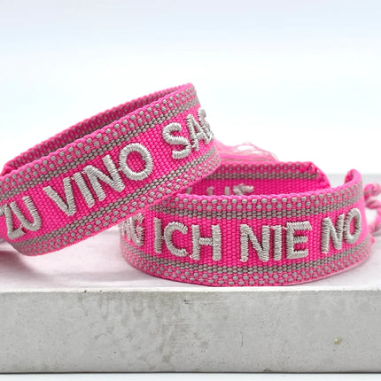 Parsley & Pepper Statement Armband Zu Vino sag ich nie no