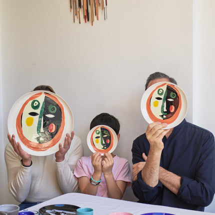 Ottolenghi Feast Teller Face N°1 Serax – Ø 16 cm bunt