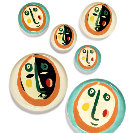 Ottolenghi Feast Teller Face N°1 Serax – Ø 16 cm bunt