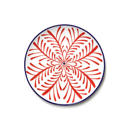 Serax Speiseteller Bazaar rot blau 26,5 cm