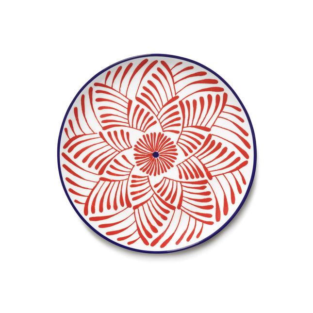Serax Frühstücksteller Bazaar rot 21 cm