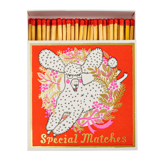 Archivist Streichhölzer Weihnachts-Pudel