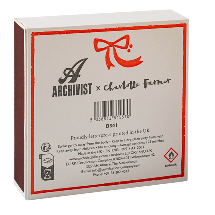 Archivist Streichhölzer Weihnachts-Pudel