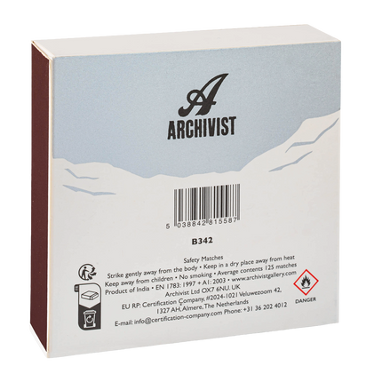 Archivist Streichhölzer Ski