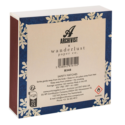 Archivist Streichhölzer Winter Joy