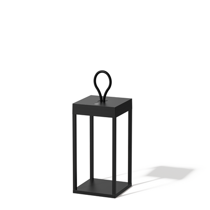 Qoozii Bali 30 LED-Outdoorlaterne schwarz